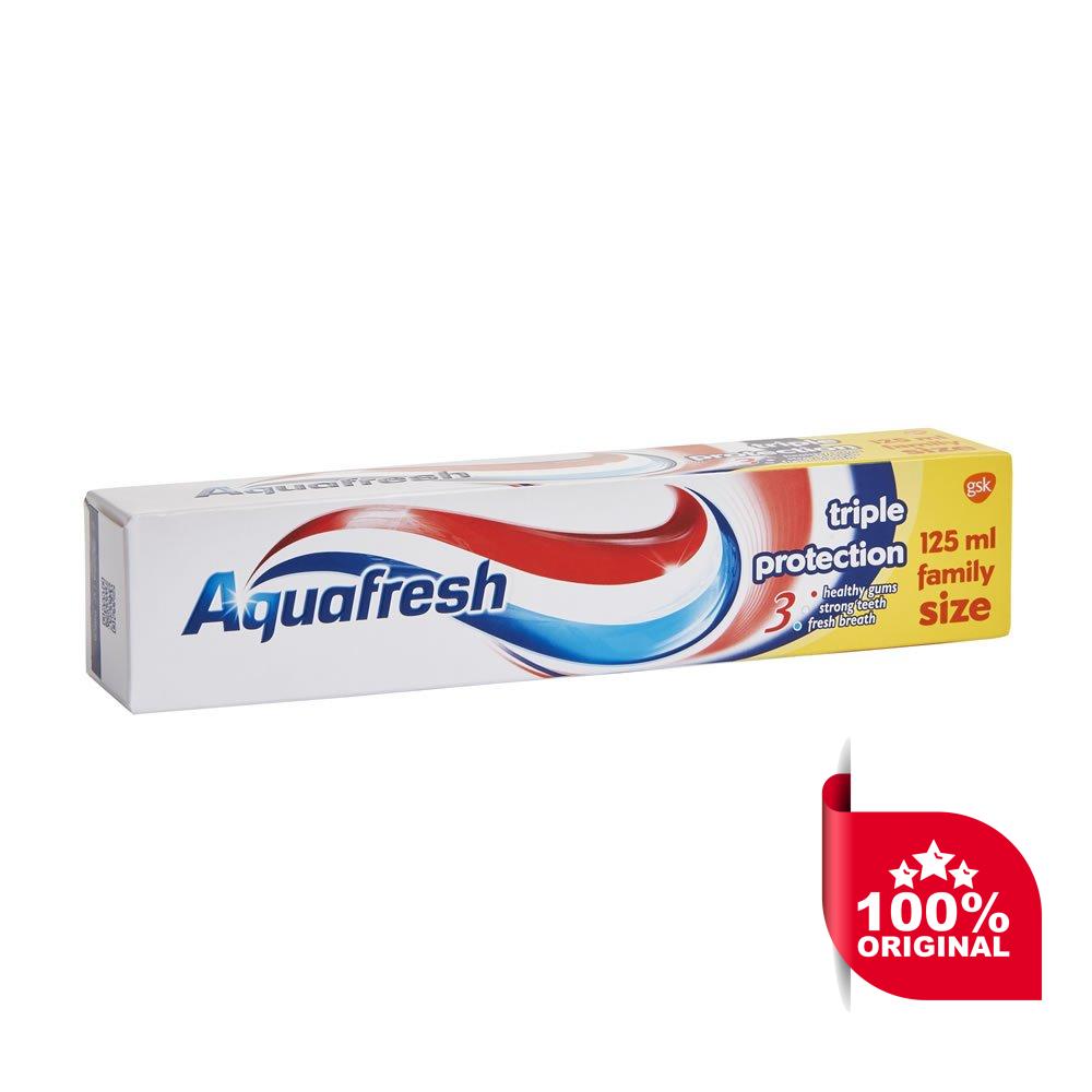 aquafresh fluoride toothpaste